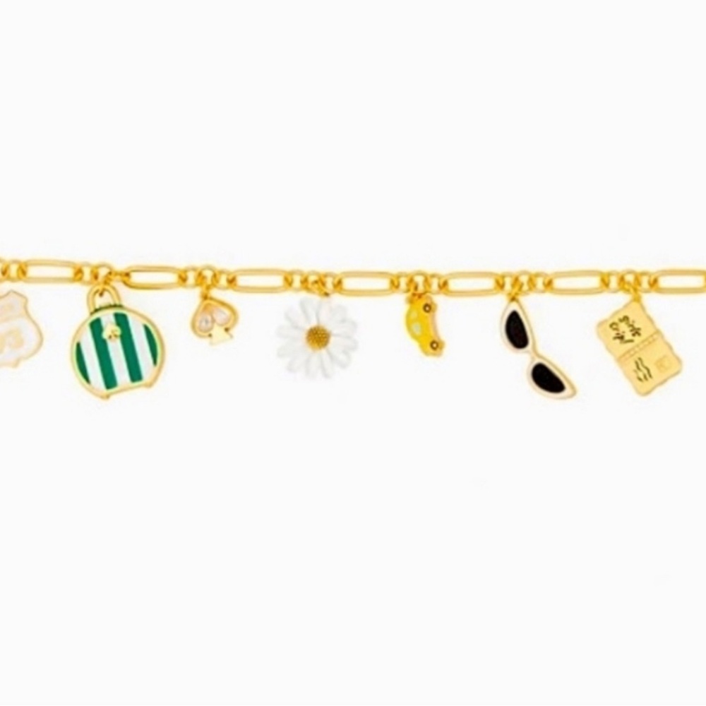 $148 Kate Spade away we go Charm Bracelet NWT - Picture 4 of 8